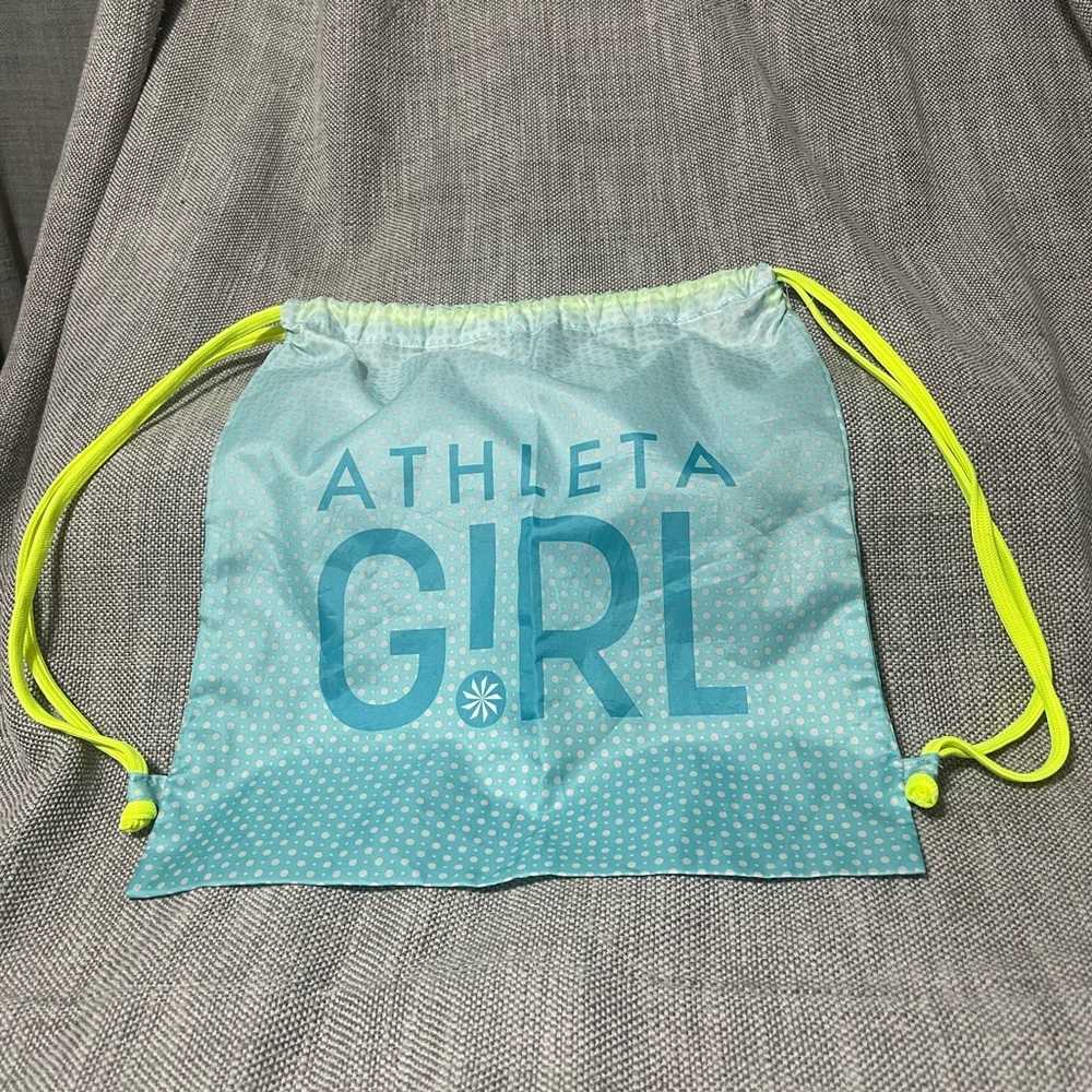 🔴🔴Athleta Drawstring Backpack 🎒 Gym Bag 🎒 Workout Bag